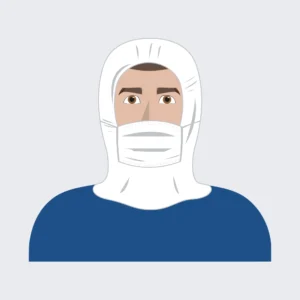 COPRICAPO AJRTOUCH® HOOD MASK